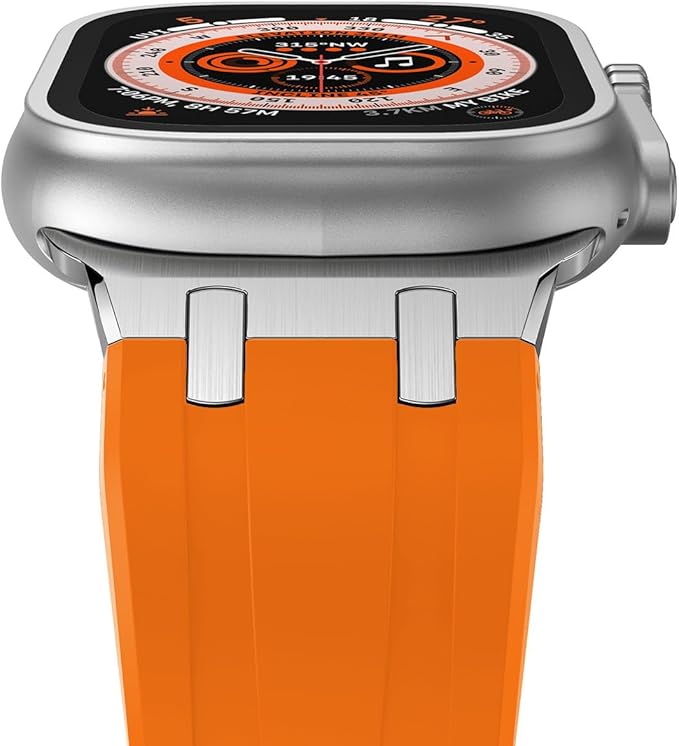 Watch Ultra con correa resistente color
