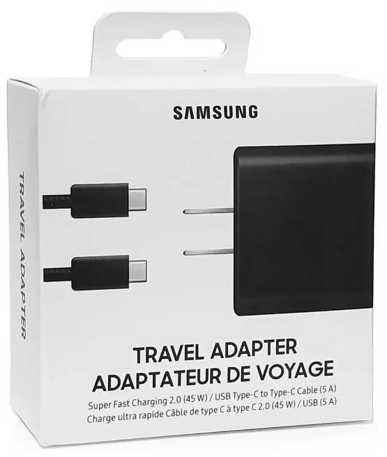 Cargador de 45w tipo C Samsung