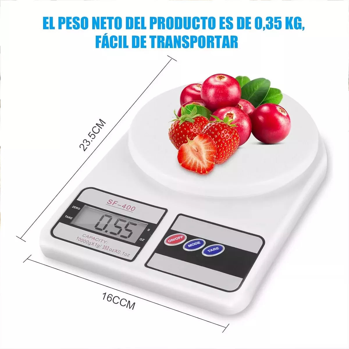 Báscula De Cocina Digital De Alta Precisión