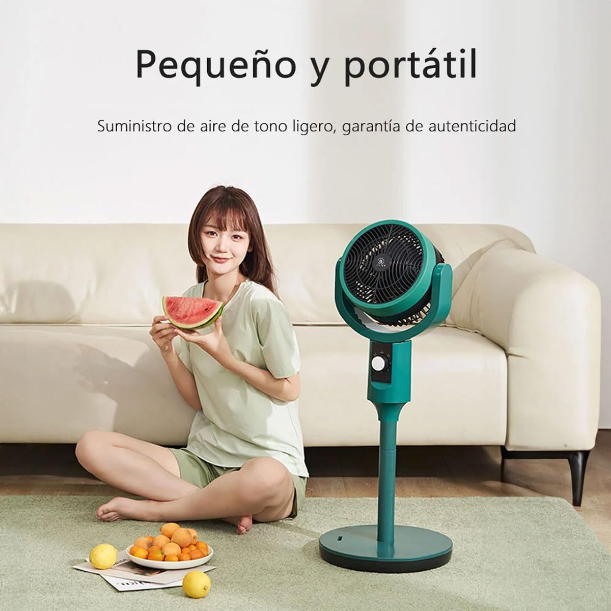 Ventilador De Piso Portatil Circulador De Aire 3 Velocidades