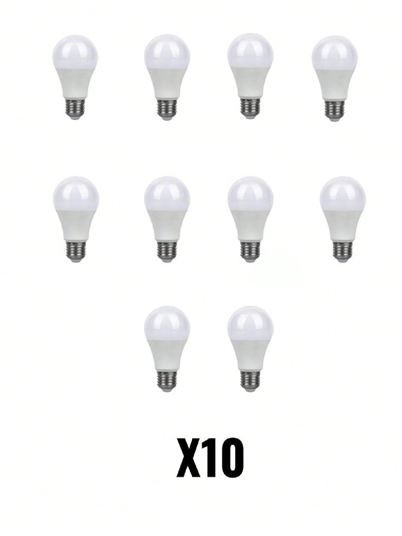 Paquete 10 Focos 10w Led Ahorrador