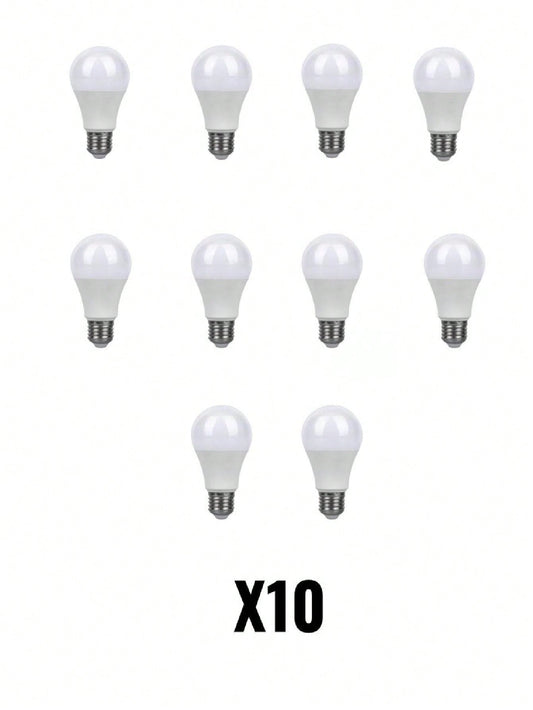 Paquete 10 Focos 10w Led Ahorrador