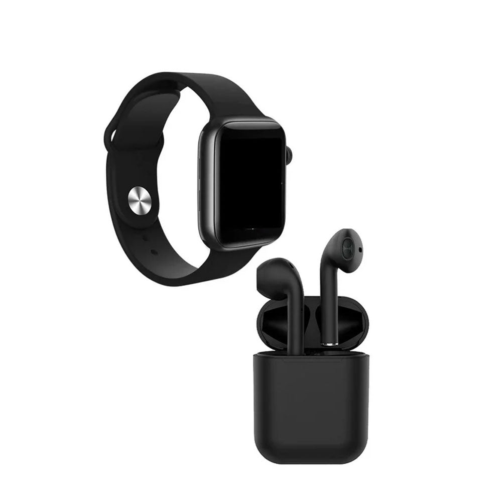 Kit smartwatch t500 y audífonos twins