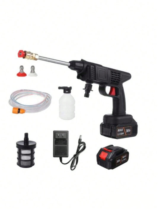 Pistola De Lavado Coche 48v Inalámbrico Alta Presión