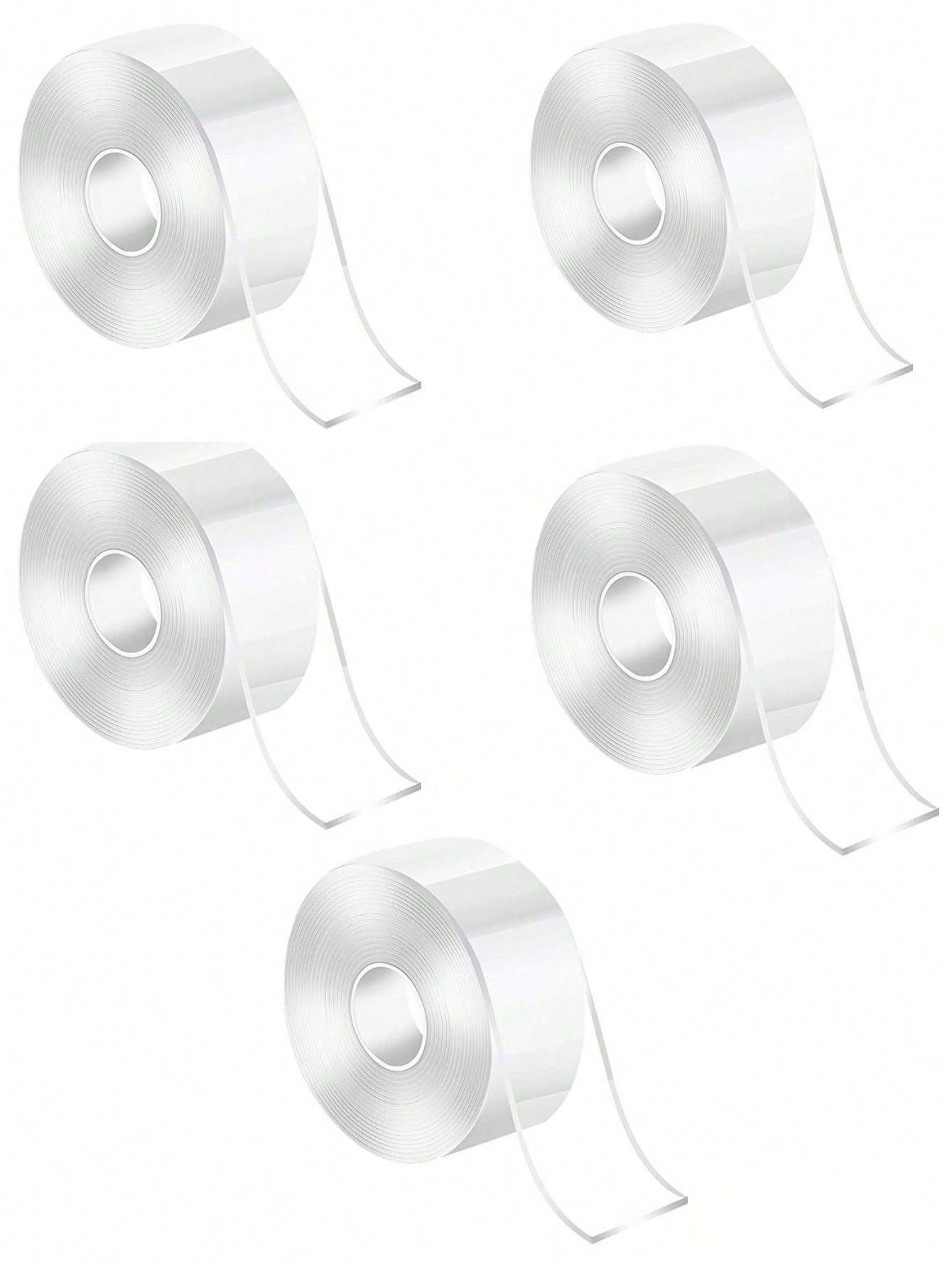 PAQUETE 5 PZS Nano Cinta Doble Cara 1M