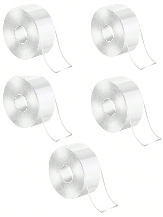 PAQUETE 5 PZS Nano Cinta Doble Cara 1M