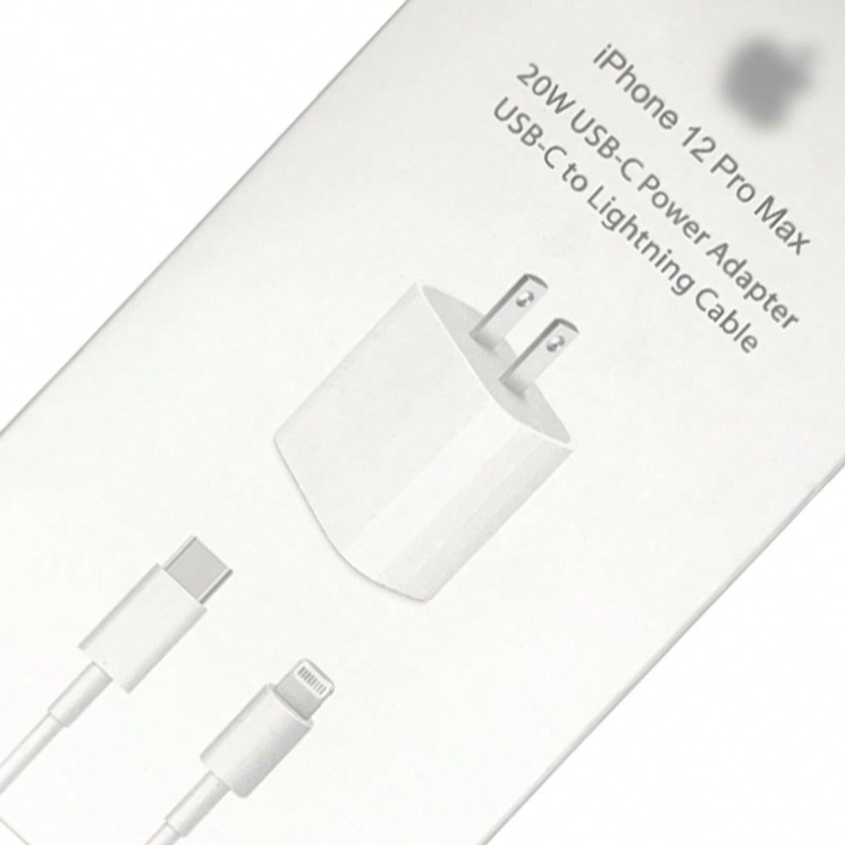 Cargador 20w Usb-c Power Adapter Usb-c To Lightning Cable