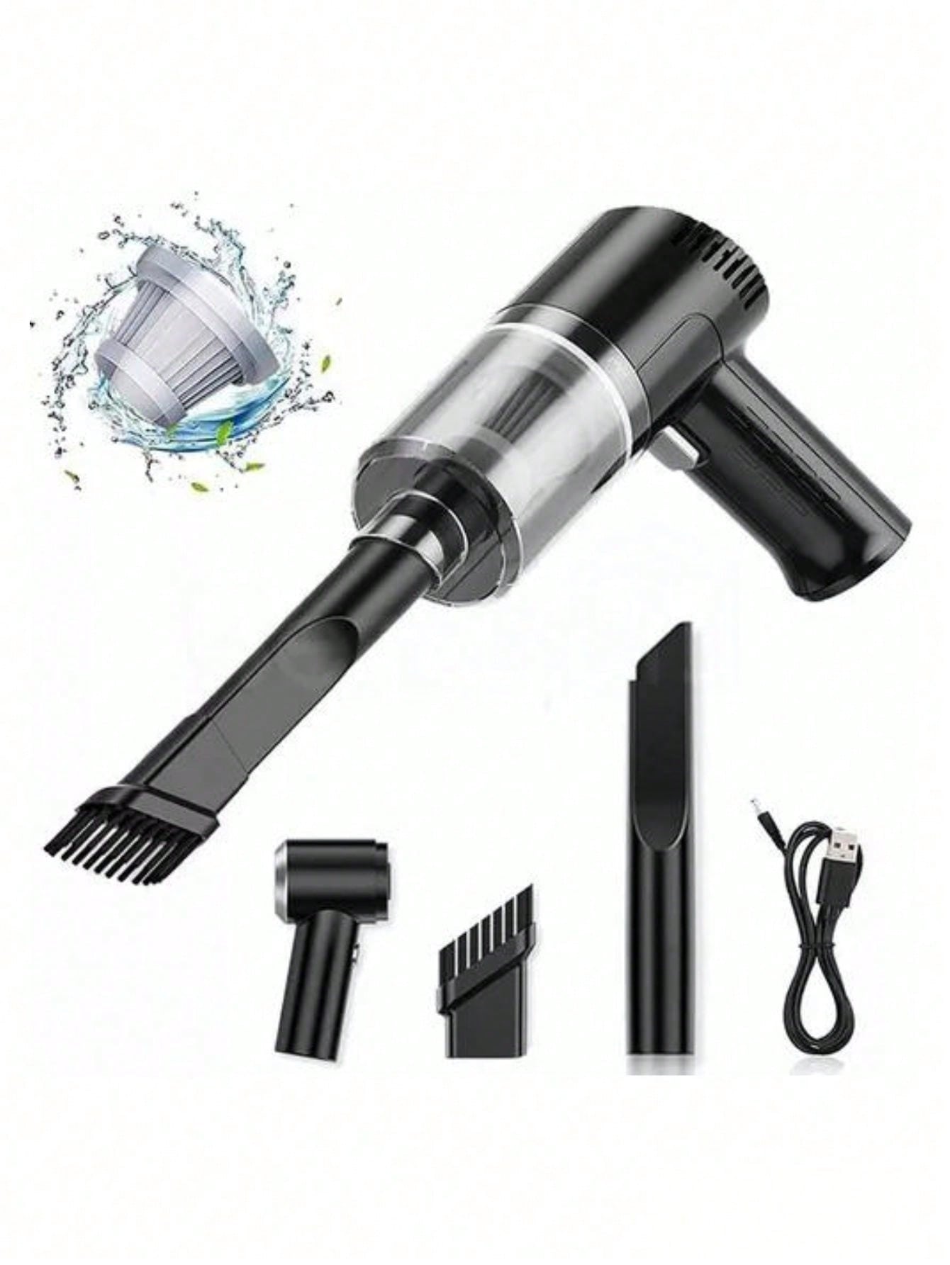 Mini Aspiradora Portátil De Mano Inalámbrica