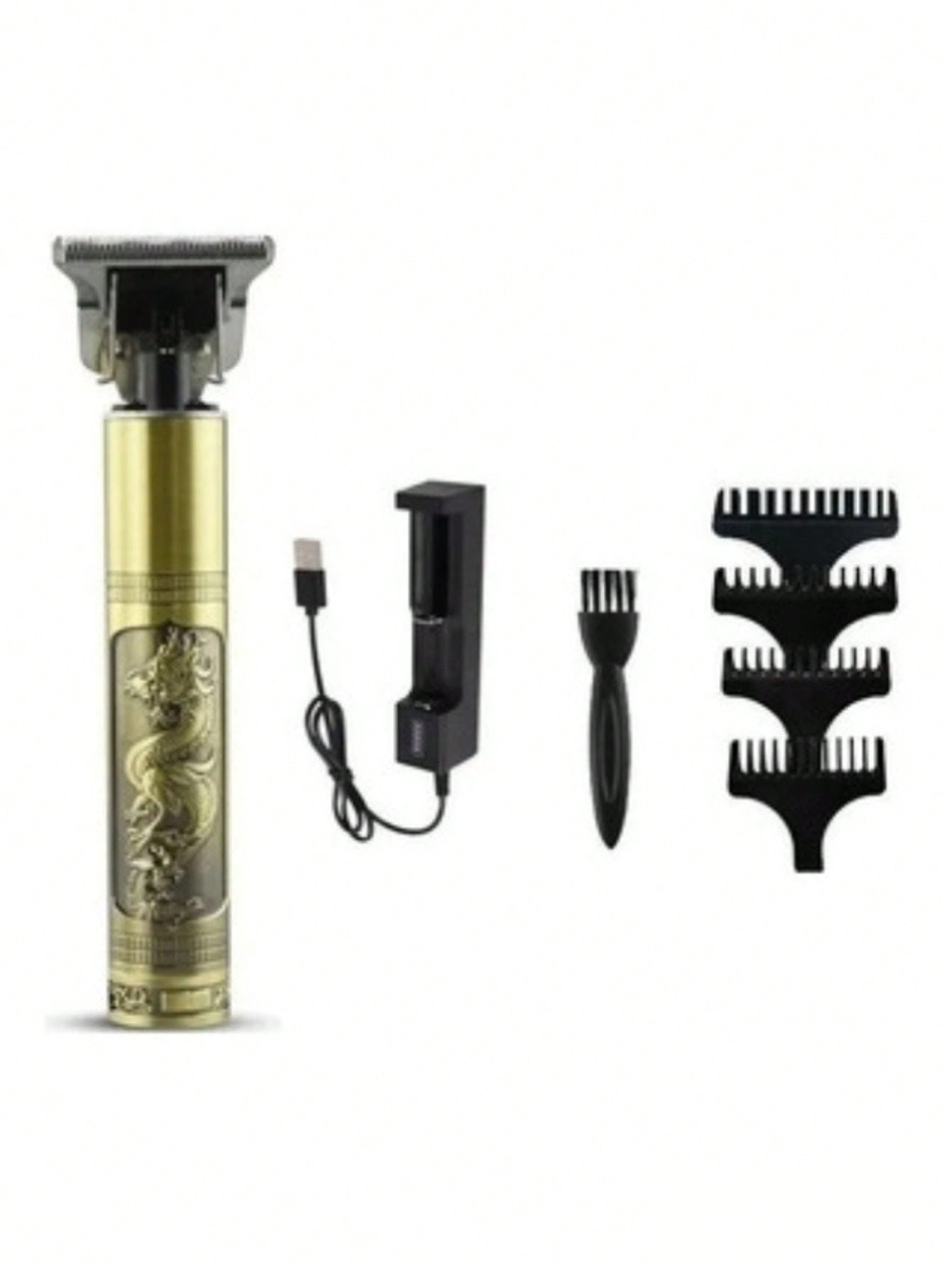 Rasuradora Para Barba Y Cabello Portátil Recargable con Grabado