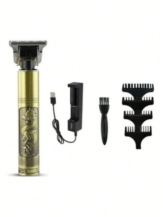 Rasuradora Para Barba Y Cabello Portátil Recargable con Grabado