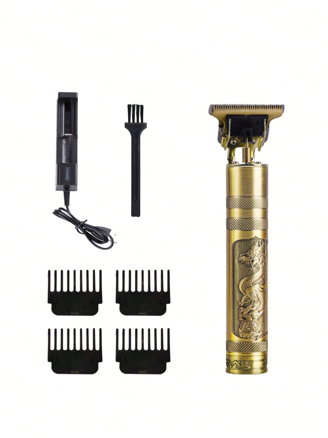 Rasuradora Para Barba Y Cabello Portátil Recargable con Grabado