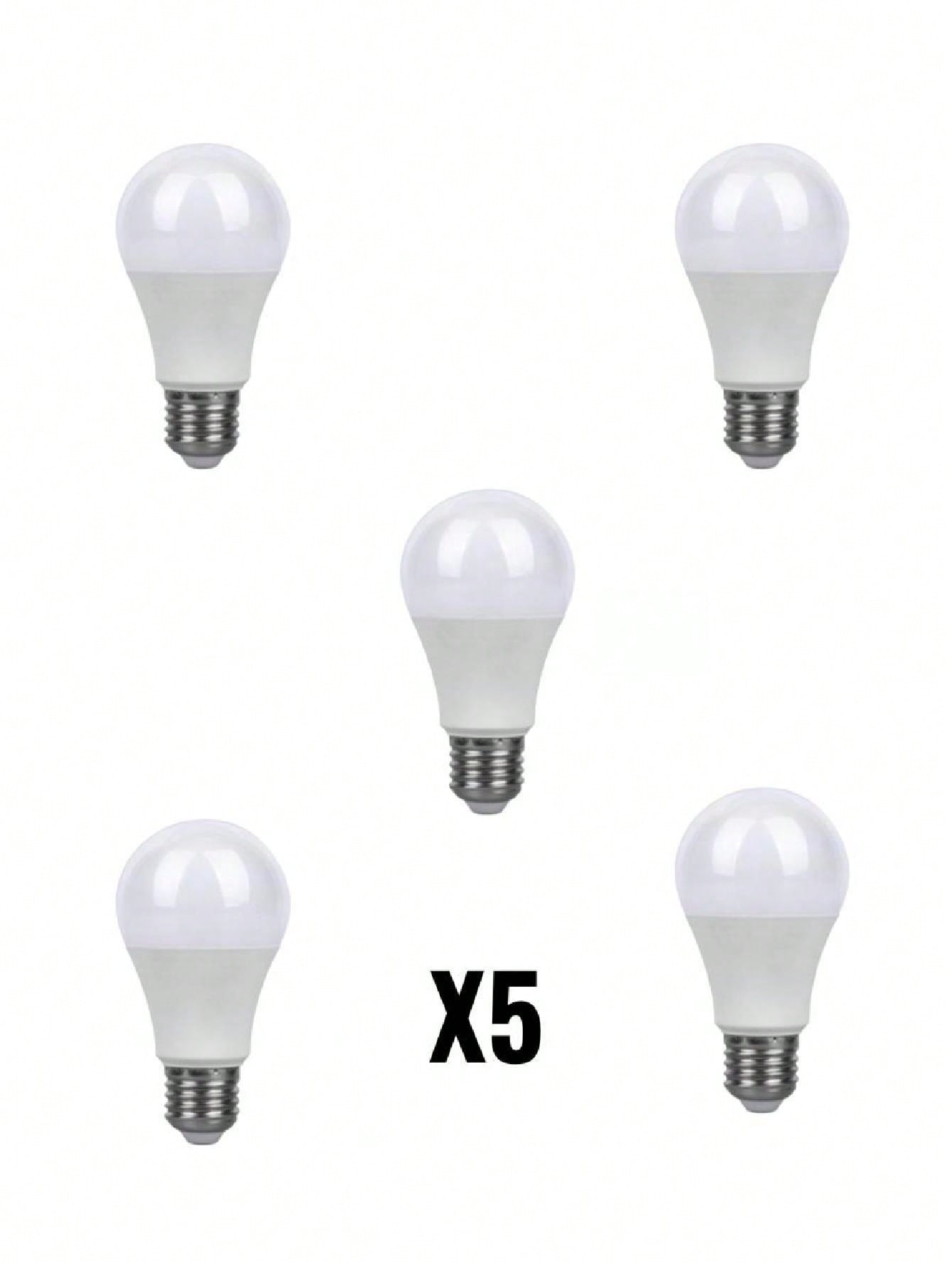 Paquete 5 Focos 10w Led Ahorrador