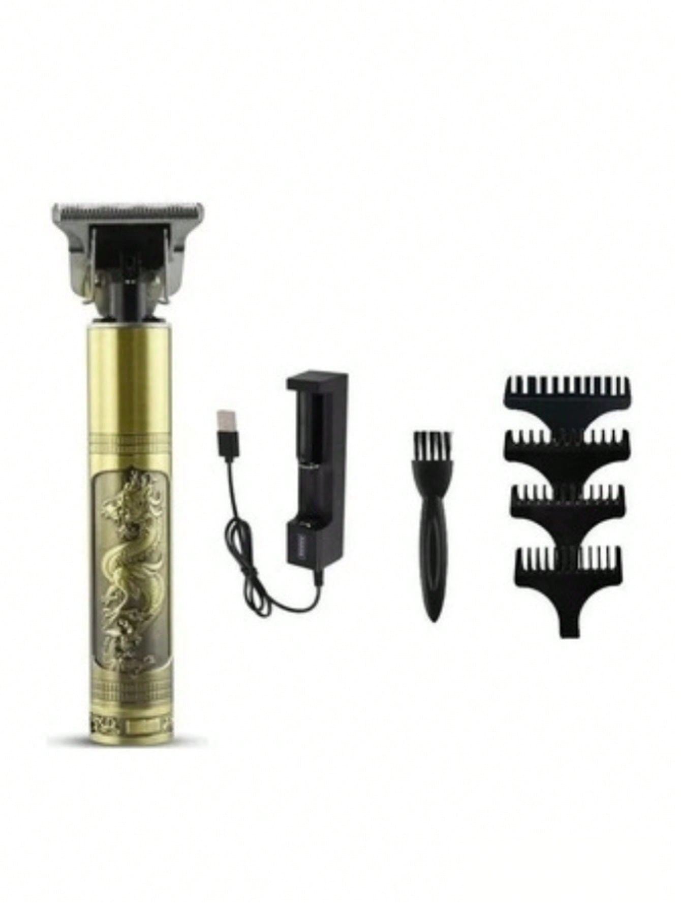 Rasuradora Para Barba Y Cabello Portátil Recargable con Grabado